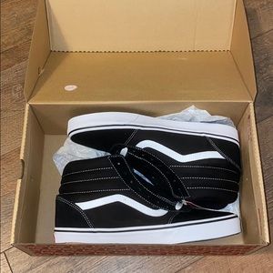 Black high top vans